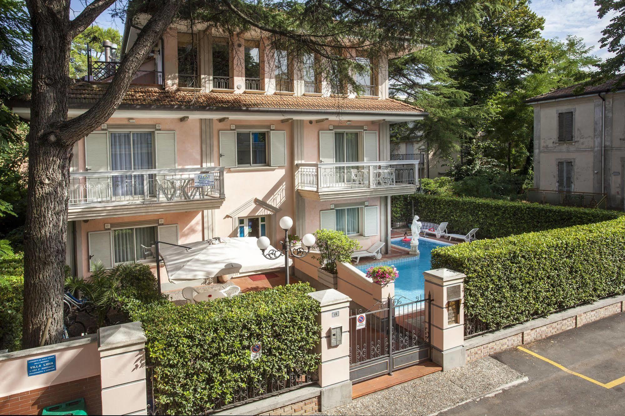 Residenza Villa Lidia Riccione Eksteriør bilde